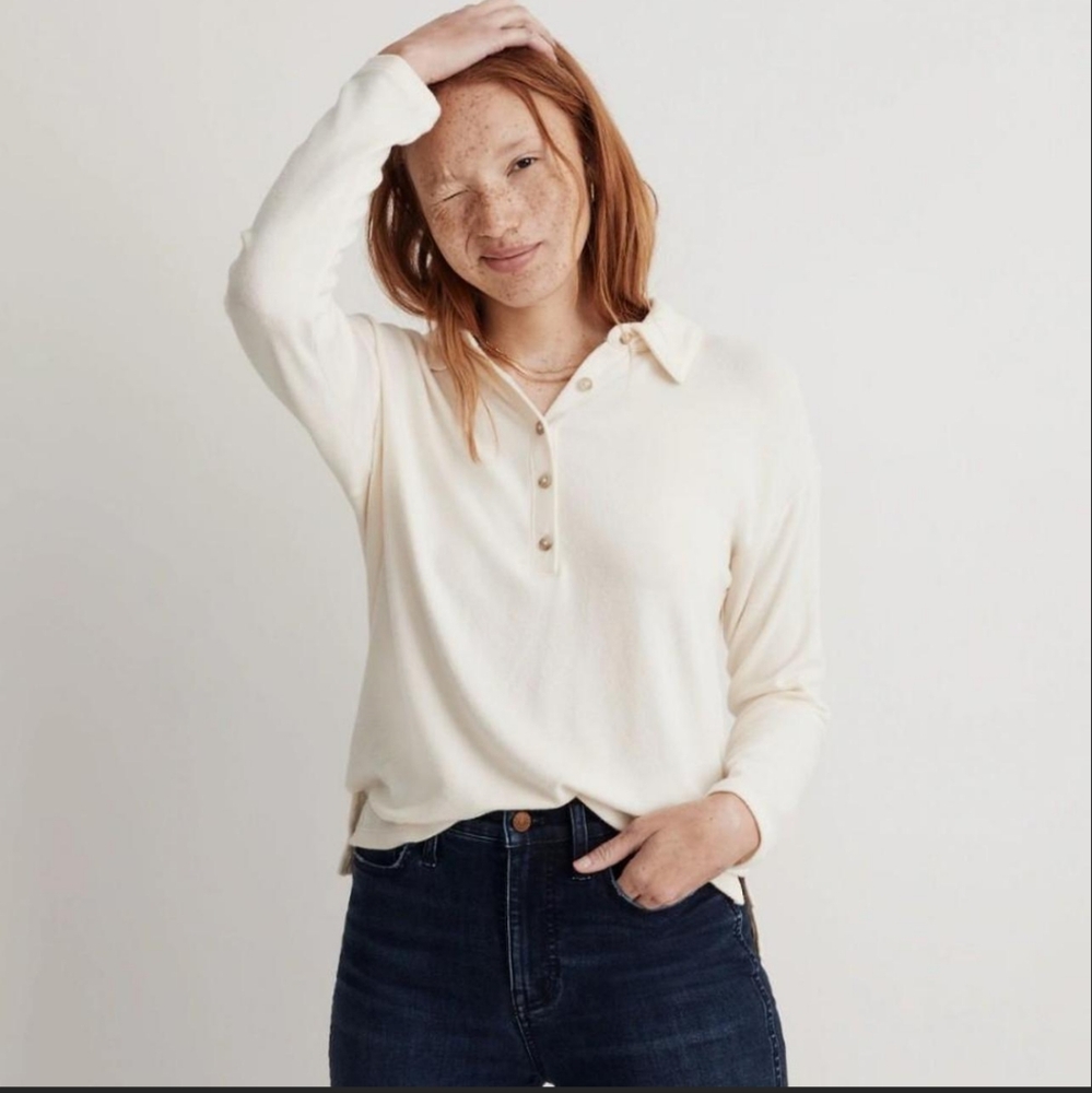 Madewell Henley Polo Shirt